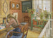 Pisanie listów - Carl Larsson — widok dzieła