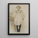 Martha Winslow - Carl Larsson — oprawiony obraz na ścianie