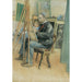 lustro z Brita - Carl Larsson — widok dzieła