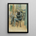 lustro z Brita - Carl Larsson — oprawiony obraz na ścianie