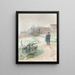 Listopad - Carl Larsson — oprawiony obraz na ścianie