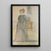 Reprodukcja obrazu Portret pani Signe Thiel - Carl Larsson