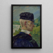 Portret chłopca Studium do Modlitw porannych - Carl Larsson — oprawiony obraz na ścianie