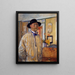 Autoportrait - Carl Larsson — oprawiony obraz na ścianie