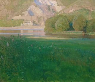 Zmierzch nad Dunajem - Carl Moll — widok dzieła