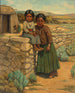 Sióstr Navajo - Carl Moon — widok dzieła