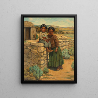 Carl Moon - Navajo Sisters.webp