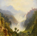 Wodospady Tivoli - Carl Morgenstern — widok dzieła
