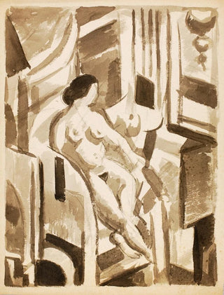Carl Newman - Seated Female Nude 3.webp