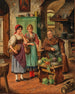 W kuchni klasztoru - Carl Ostersetzer — widok dzieła