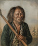 Portret mężczyzny Tungu - Carl Peter Mazer — widok dzieła
