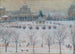 La place du château à Vienne en hiver - Carl Pippich — widok dzieła