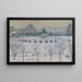 La place du château à Vienne en hiver - Carl Pippich — oprawiony obraz na ścianie