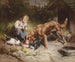 Uczta na kolacji - Carl Reichert — widok dzieła