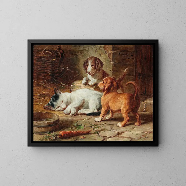 Carl Reichert - The Puppies Are Awake.webp