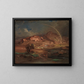 Carl Rottmann - The Cemetery at Pronoia near Nauplia.webp