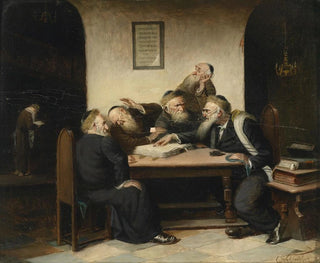 Carl Schleicher - Eine Streitfrage aus dem Talmud.webp