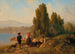 Scena pasterzy - Carl Schlesinger — widok dzieła