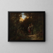 En chasse - Carl Spitzweg — oprawiony obraz na ścianie