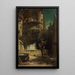 La Sérénade - Carl Spitzweg — oprawiony obraz na ścianie