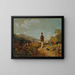 Le Vieil Homme et le Jeune Fille - Carl Spitzweg — oprawiony obraz na ścianie