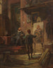 Le peintre dans l'atelier - Carl Spitzweg — widok dzieła