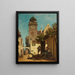 La garde de la ville - Carl Spitzweg — oprawiony obraz na ścianie
