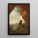 Le Premier chemin de fer - Carl Spitzweg — oprawiony obraz na ścianie