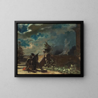 Carl Spitzweg - Hamlet und der Geist seines Vaters.webp