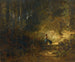 W lesie - Carl Spitzweg — widok dzieła