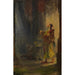 Reprodukcja obrazu Rue au Caire, Turc trouve une rose - Carl Spitzweg