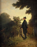 L'amant de roses - Carl Spitzweg — widok dzieła