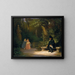 Le Veuf - Carl Spitzweg — oprawiony obraz na ścianie