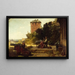 Stary dowódca fortecy - Carl Spitzweg — oprawiony obraz na ścianie