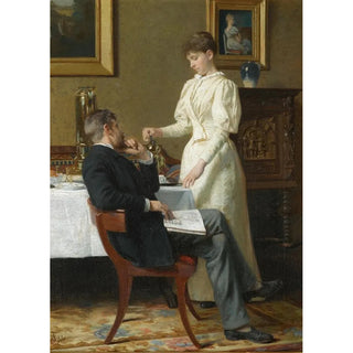 La lune de miel - Carl Thomsen — widok dzieła