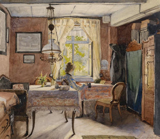 wewnętrzny słoneczny - Carl Wenzel Zajicek — widok dzieła
