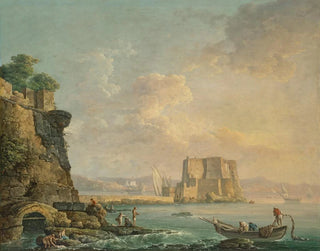 Carlo Bonavia - Naples with the Castel dellOvo.webp
