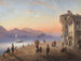 Palazzo Borromeo na wyspie Bella nad jeziorem Maggiore - Carlo Bossoli — widok dzieła