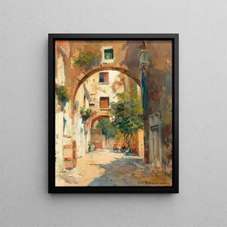 Carlo Brancaccio - Sdliche Straenszene.webp