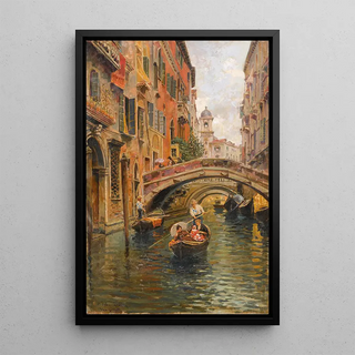 Carlo Brancaccio - Venezianischer Kanal.webp