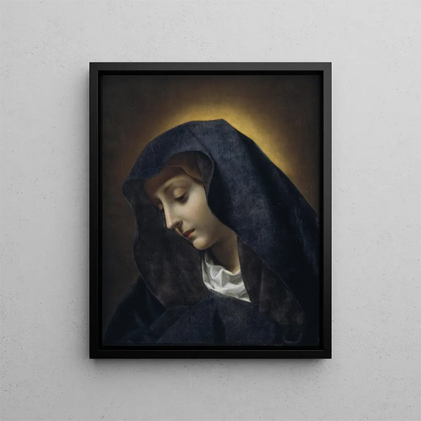 La Vierge - Carlo Dolci — oprawiony obraz na ścianie