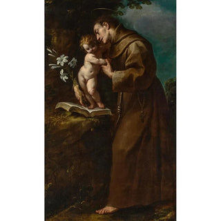 Carlo Francesco Nuvolone - Saint Anthony of Padua with the Infant Christ.webp