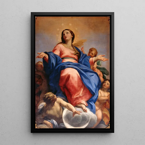 Immaculée Conception - Carlo Maratti — oprawiony obraz na ścianie
