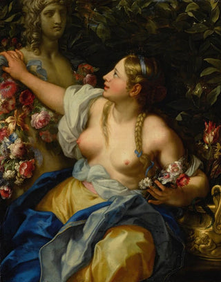 Portret młodej kobiety w Flore - Carlo Maratti — widok dzieła