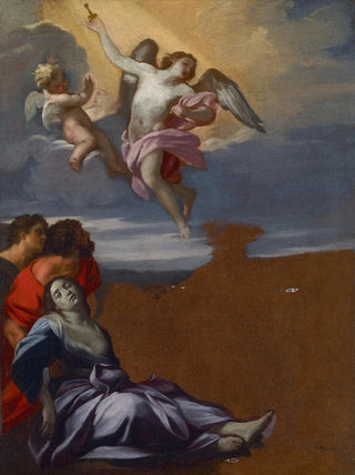 Carlo Maratti - Study for the altarpiece of Saint Rosalie among the PlagueStricken.webp
