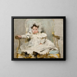 Carlos BacaFlor - Portrait of a girl in white.webp