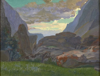 Carlos Schwabe - Paysage du Dauphin.webp