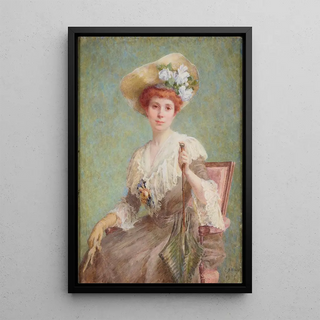 Reprodukcja obrazu Portret kobiety - Caroline Baily