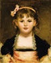 Portret młodej dziewczyny - Carolus-Duran — widok dzieła