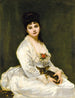 Portret pani Henri Fouquier - Carolus-Duran — widok dzieła